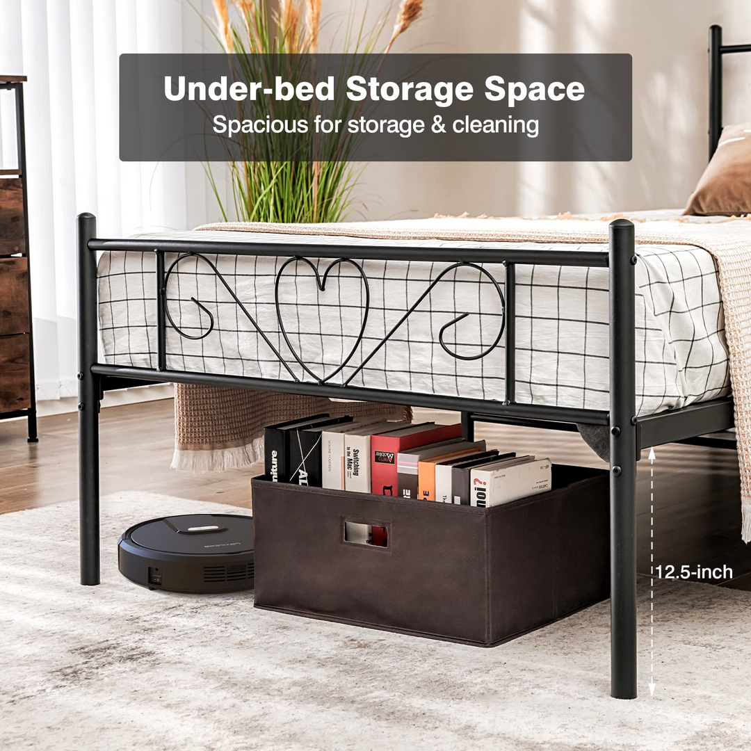 Giantex 12.5-Inch-High Twin XL Metal Bed Frame
