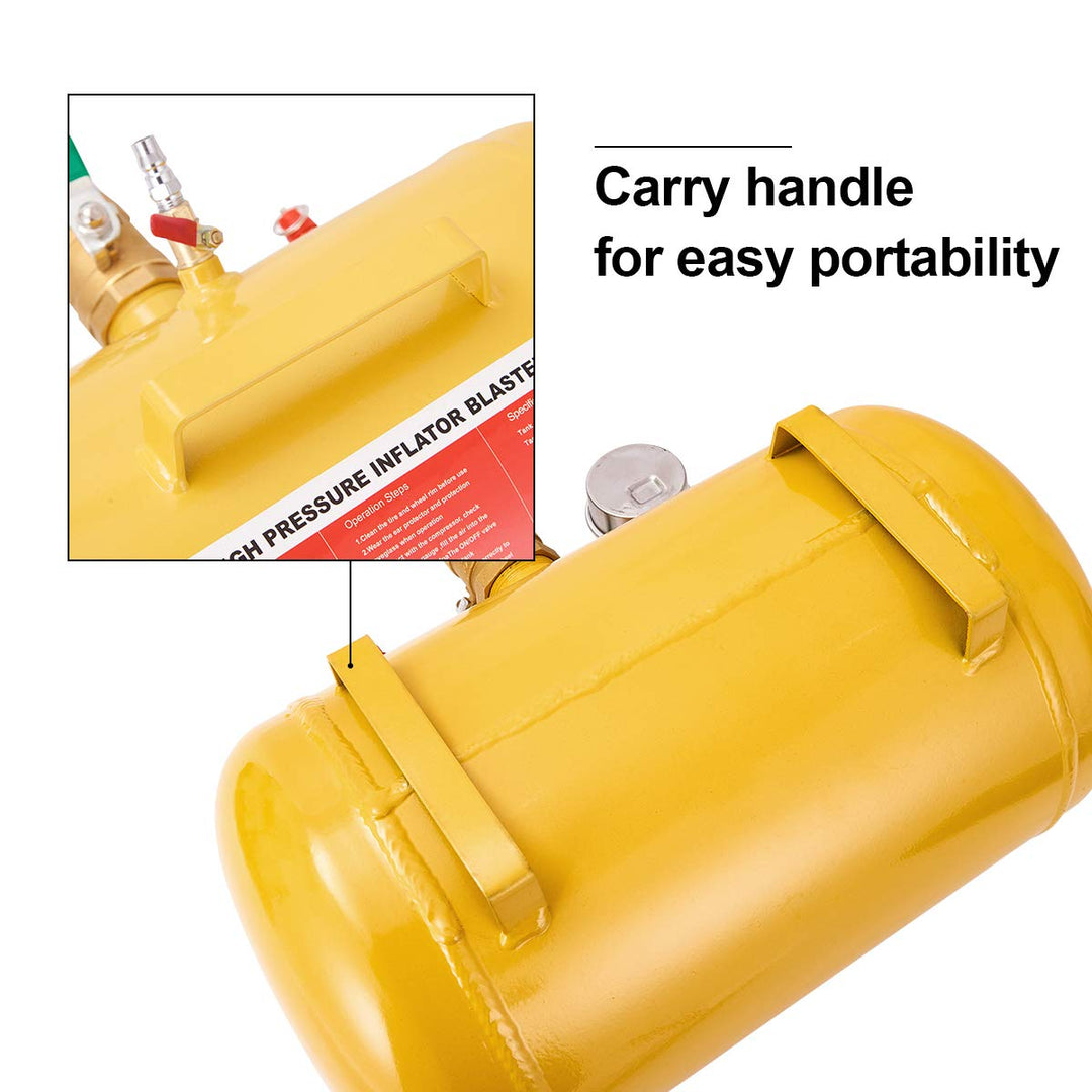Giantex 5 Gallon Air Tire Bead Seater Blaster Tool Seating Inflator Truck ATV 145psi