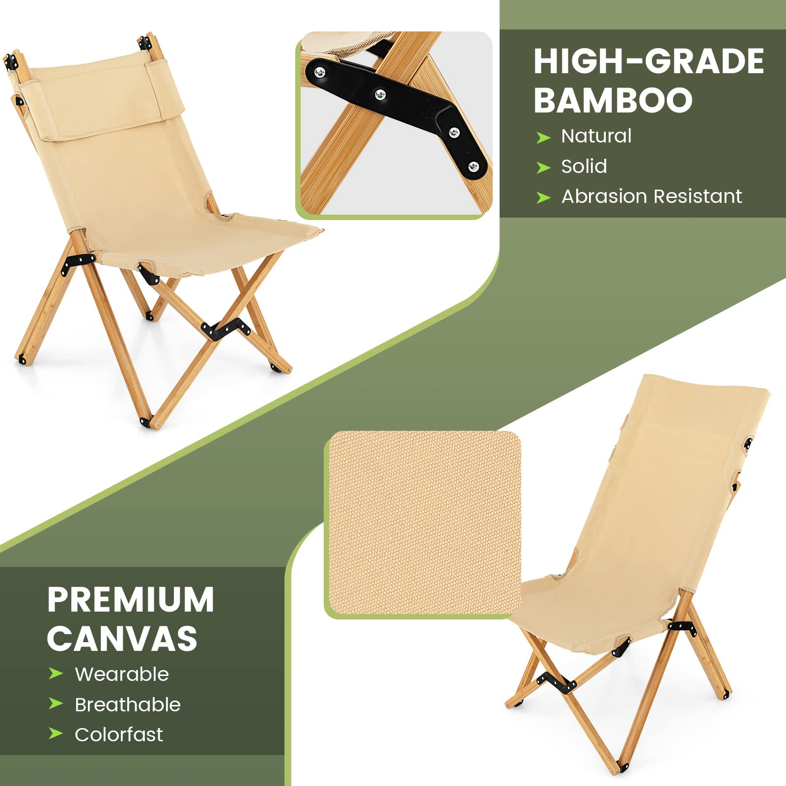 Giantex Folding Camping Chairs