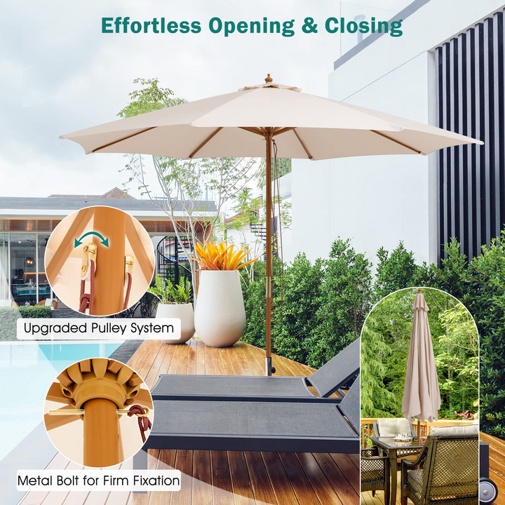 Buy 10FT Patio OutdoorSunshade Umbrella Buy 10FT Patio OutdoorSunshade Umbrella