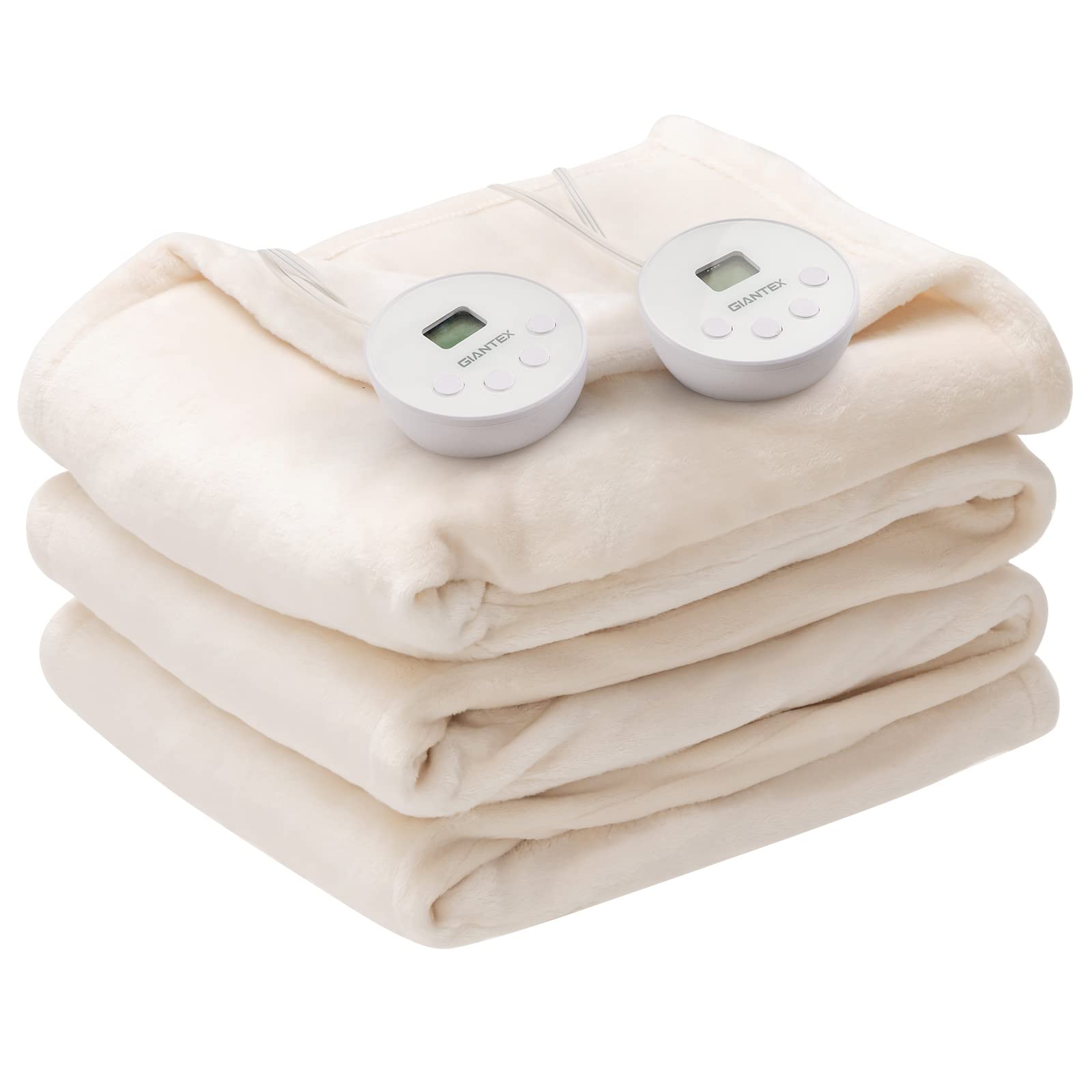 Giantex Electric Blanket Heated Throw Blanket