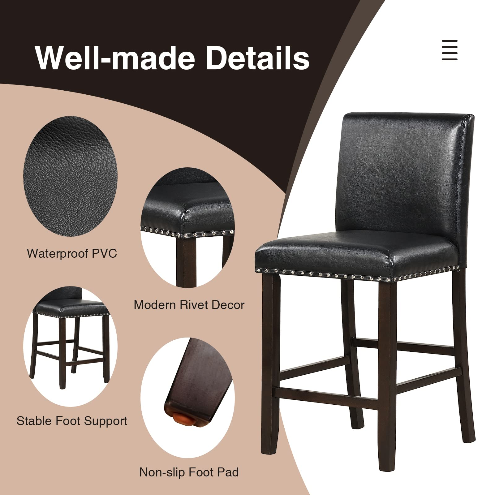 Giantex Bar Stools Set