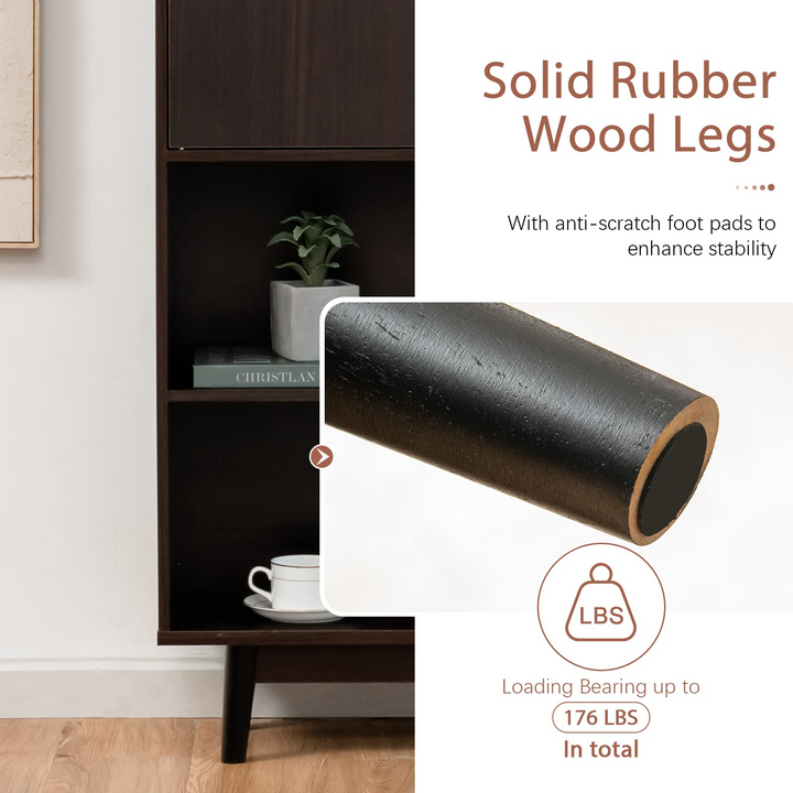 Storage Cabinet with Legs - Giantex