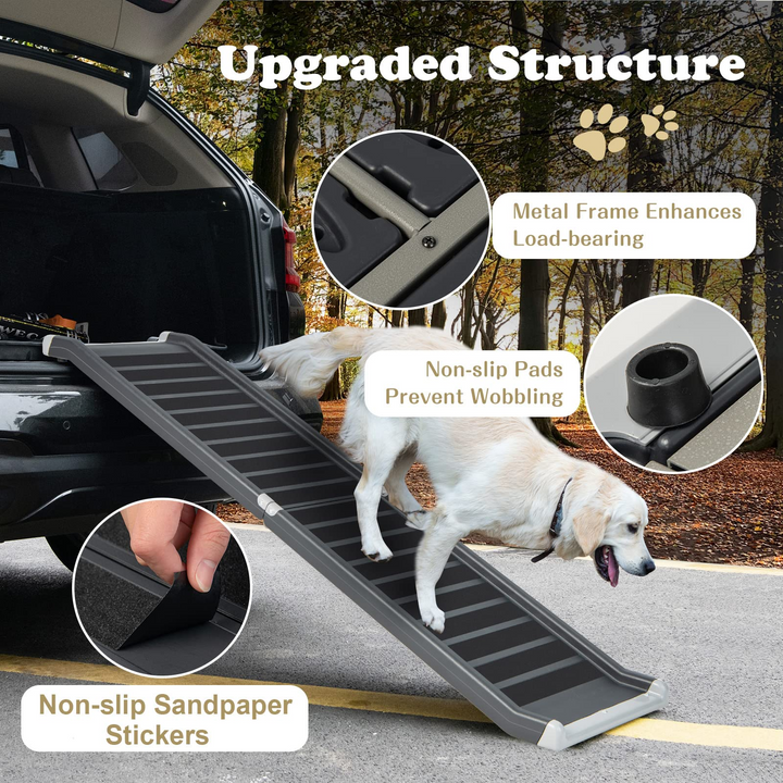 Giantex Folding Dog Ramp for Car