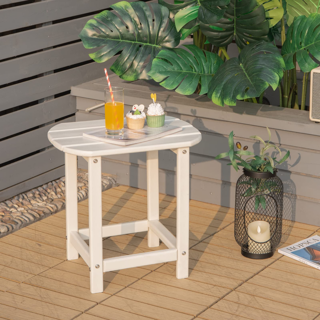 Side Table Outdoor Small Patio Table 18inch Adirondack Table