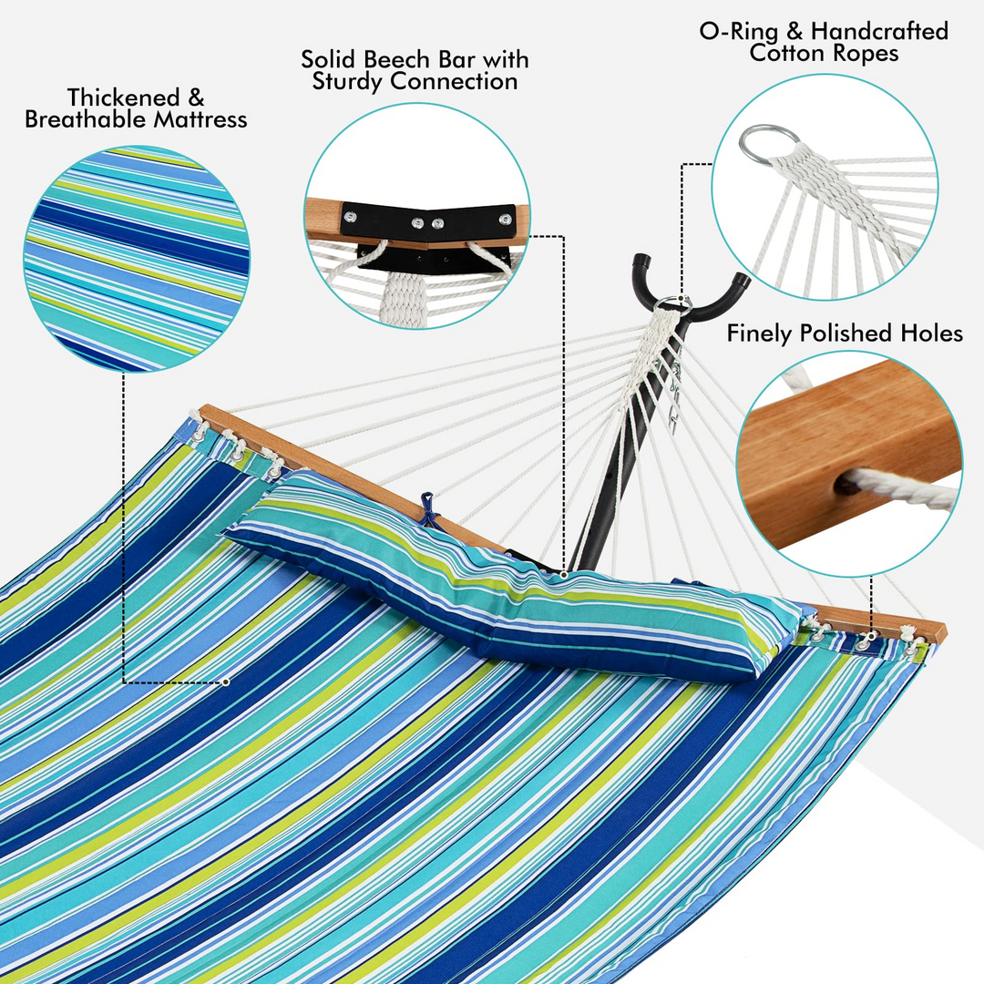 Hammock Swing Camping Hammock for Stand with Spreader Bar