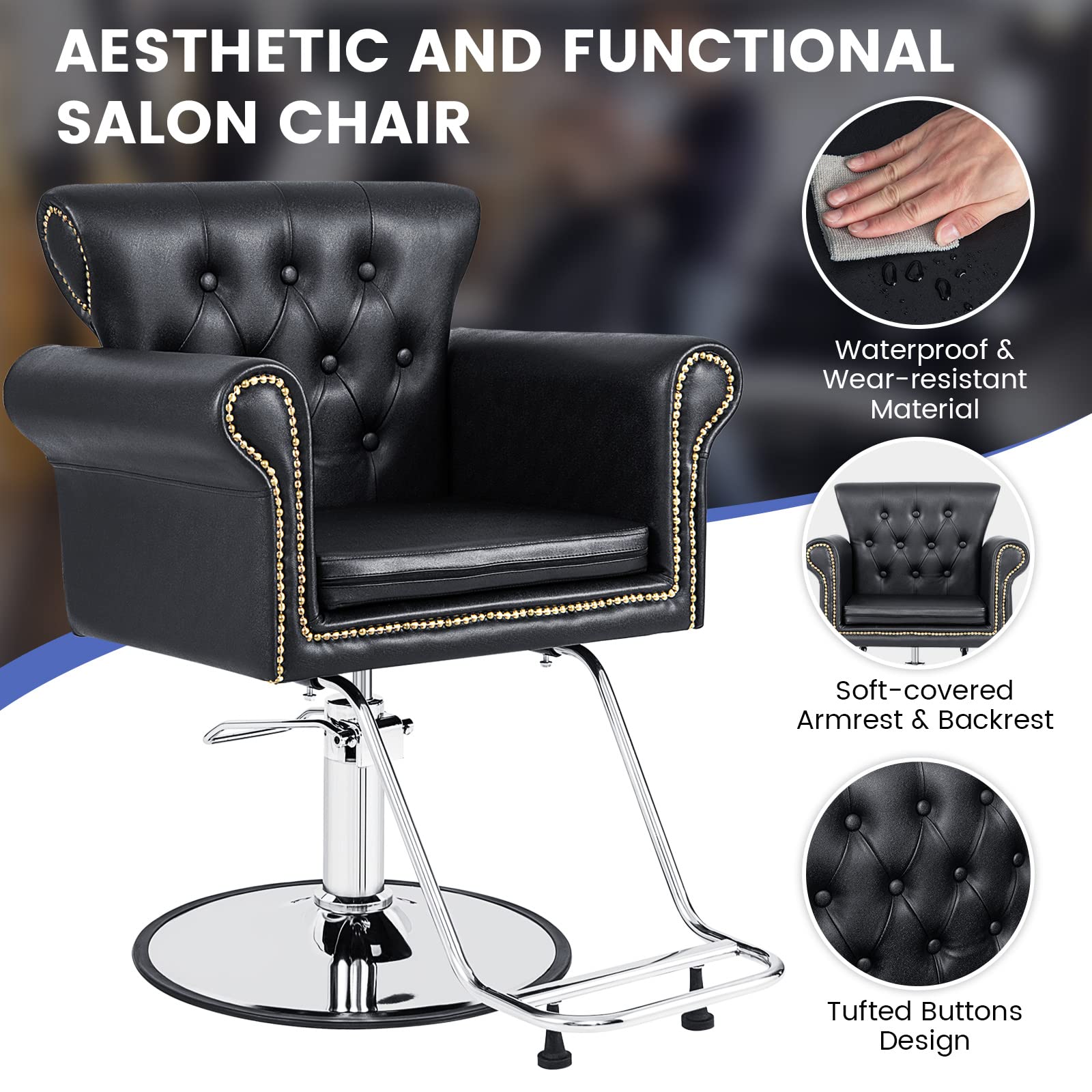 Giantex Salon Chair for Hair Stylist