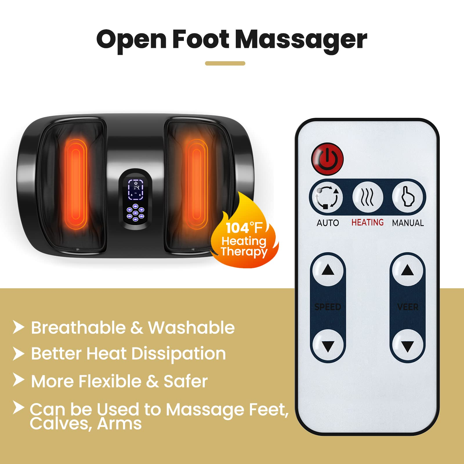 Giantex Shiatsu Foot Massager