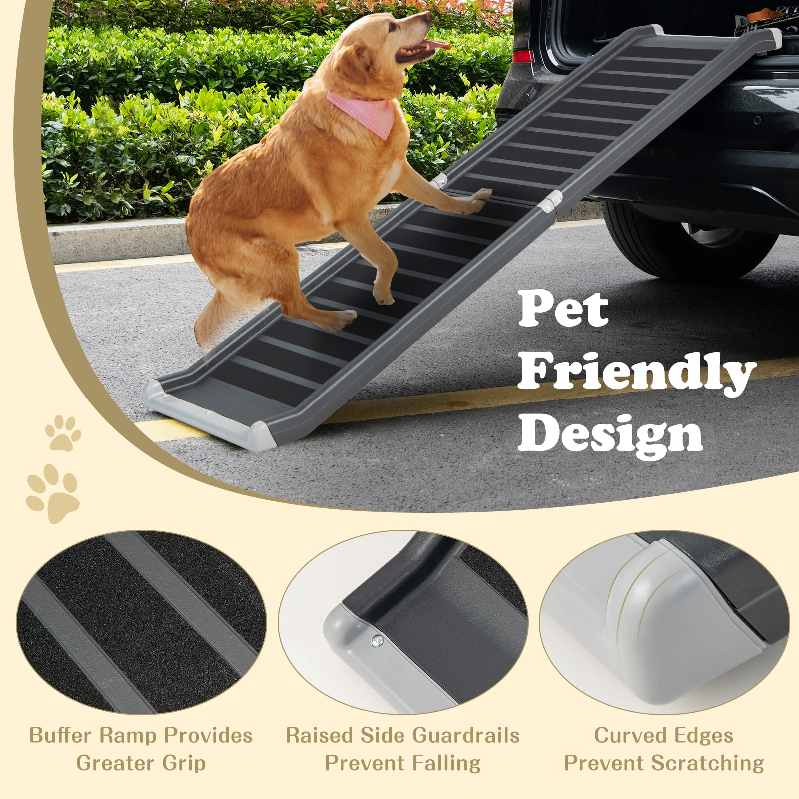 Dog ladder for car hot sale
