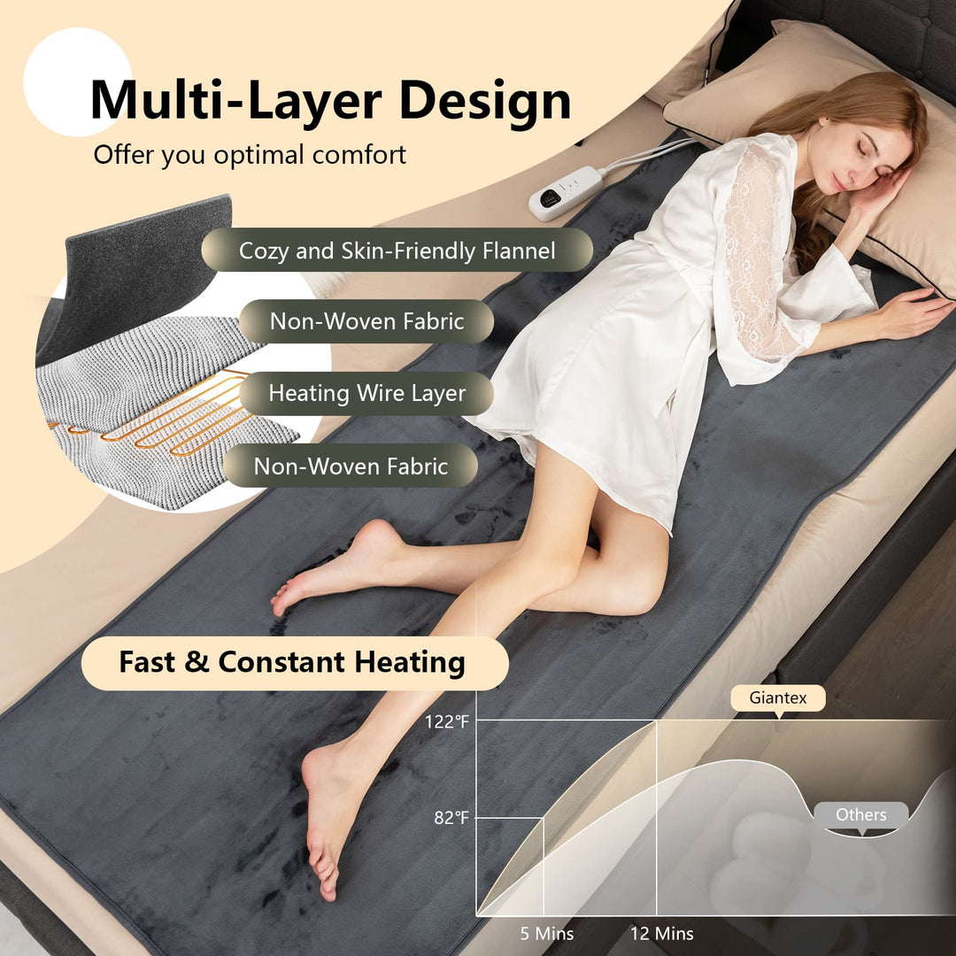 Giantex Heated Mattress Pad