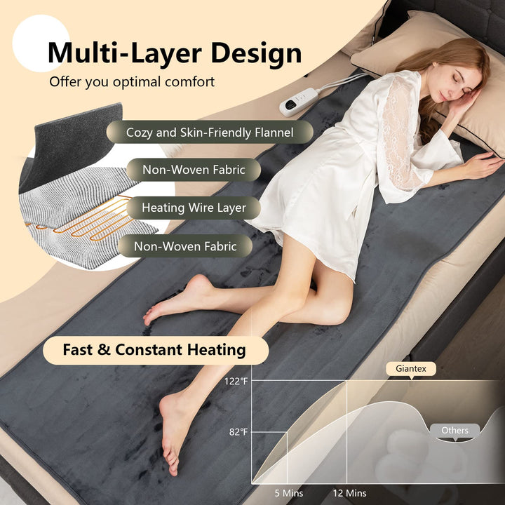 Giantex Heated Mattress Pad