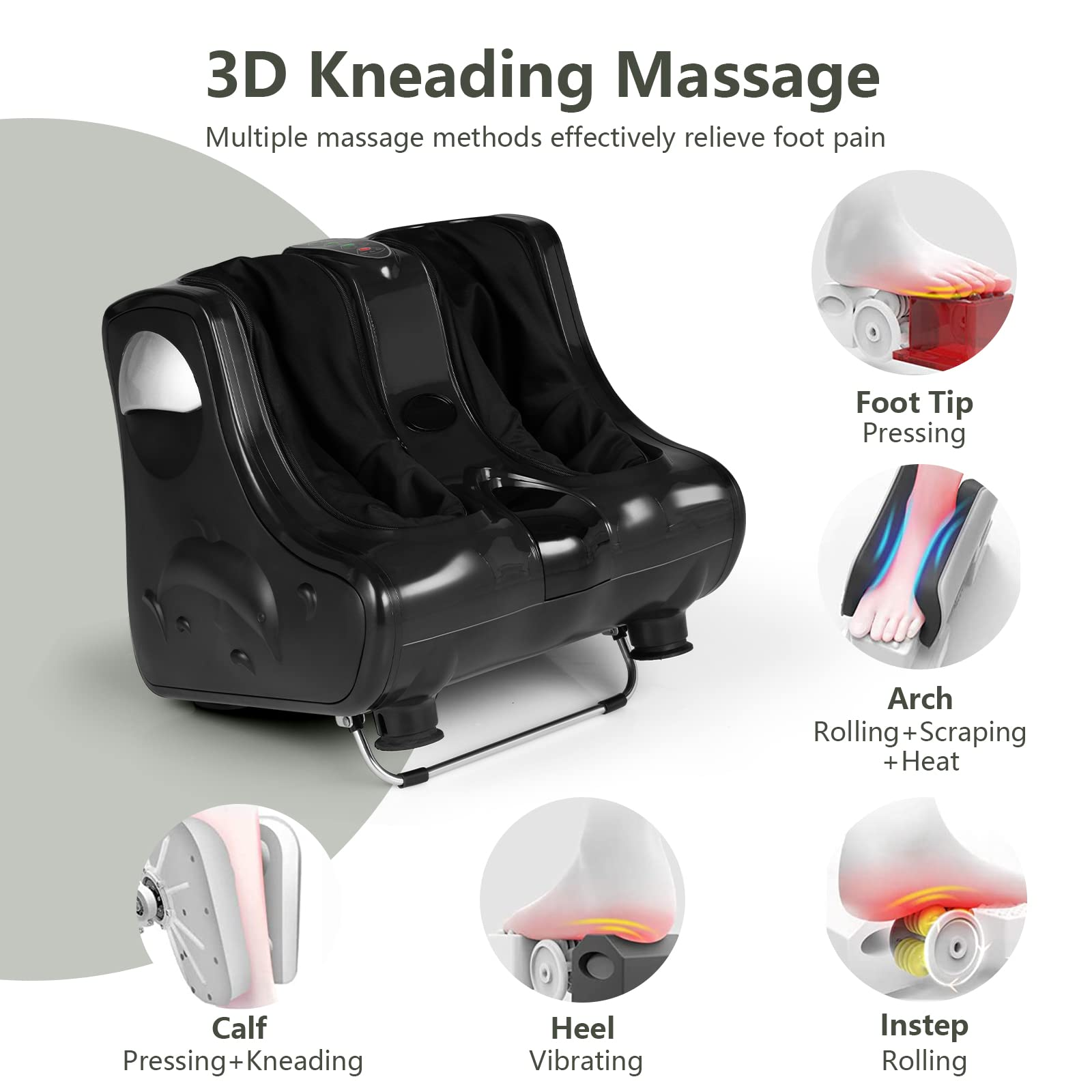 Giantex Foot and Calf Massager - Shiatsu Foot Massager Calf Massager