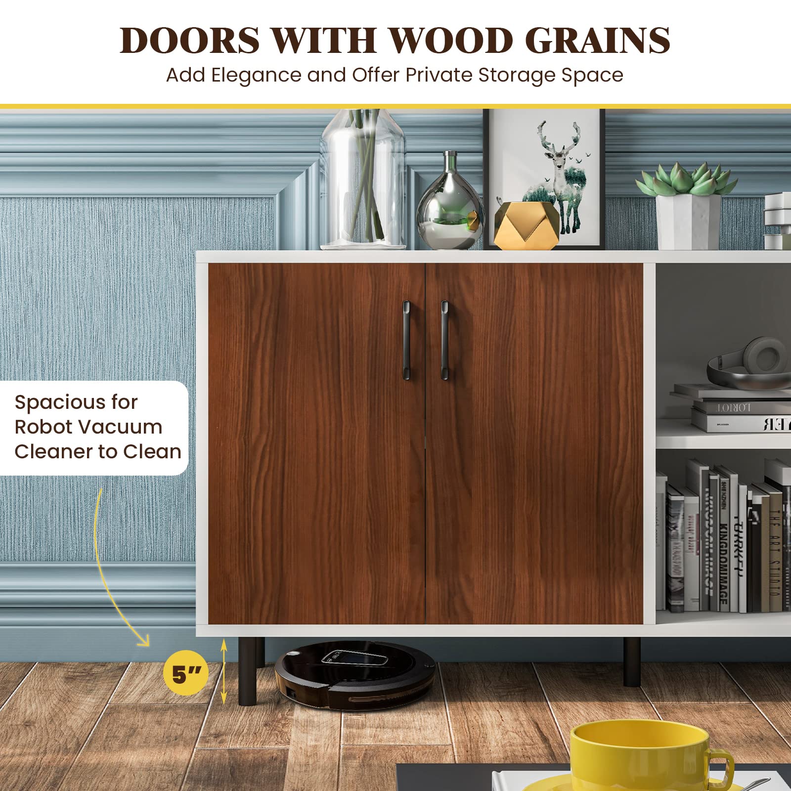 Giantex Buffet Sideboard, Modern Storage Cabinet
