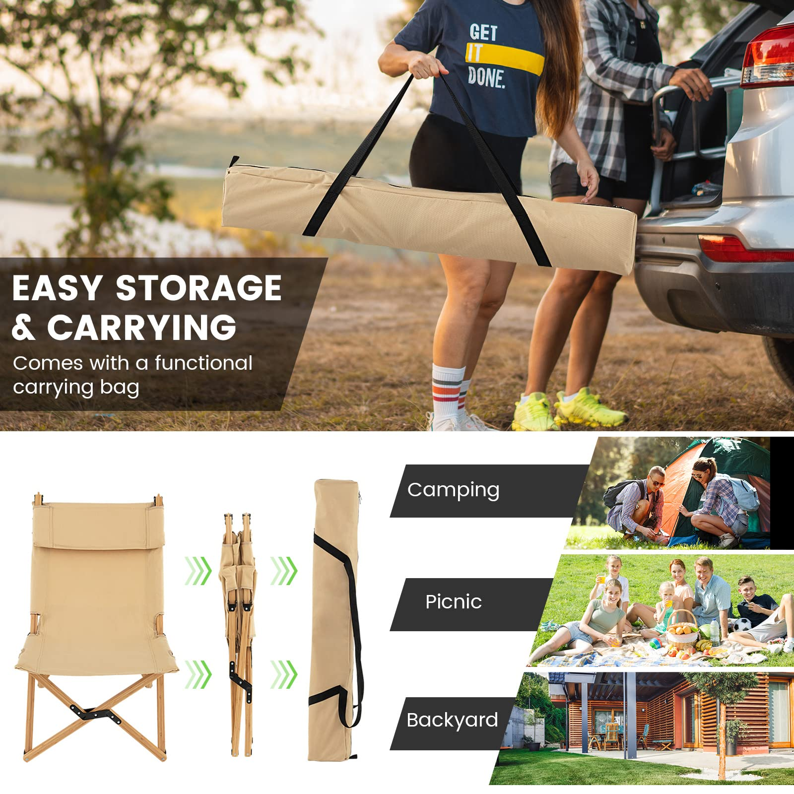 Giantex Folding Camping Chairs