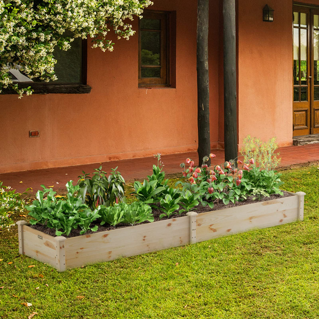 Giantex Wooden Raised Garden Bed