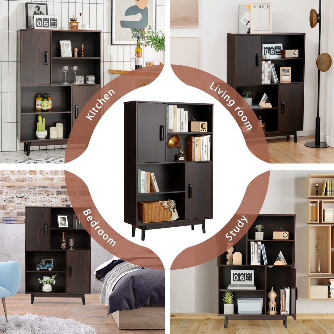 Storage Cabinet with Legs - Giantex