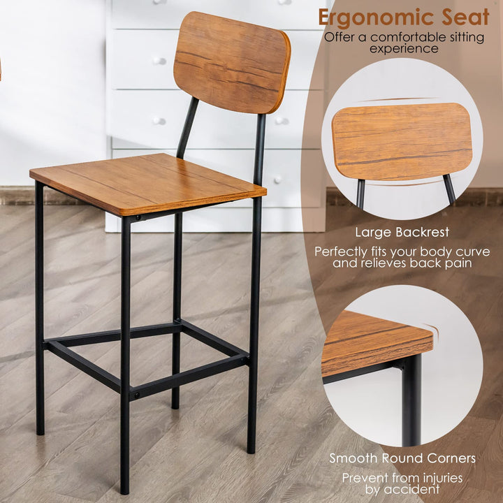 5-Piece Dining Table Set - Giantex
