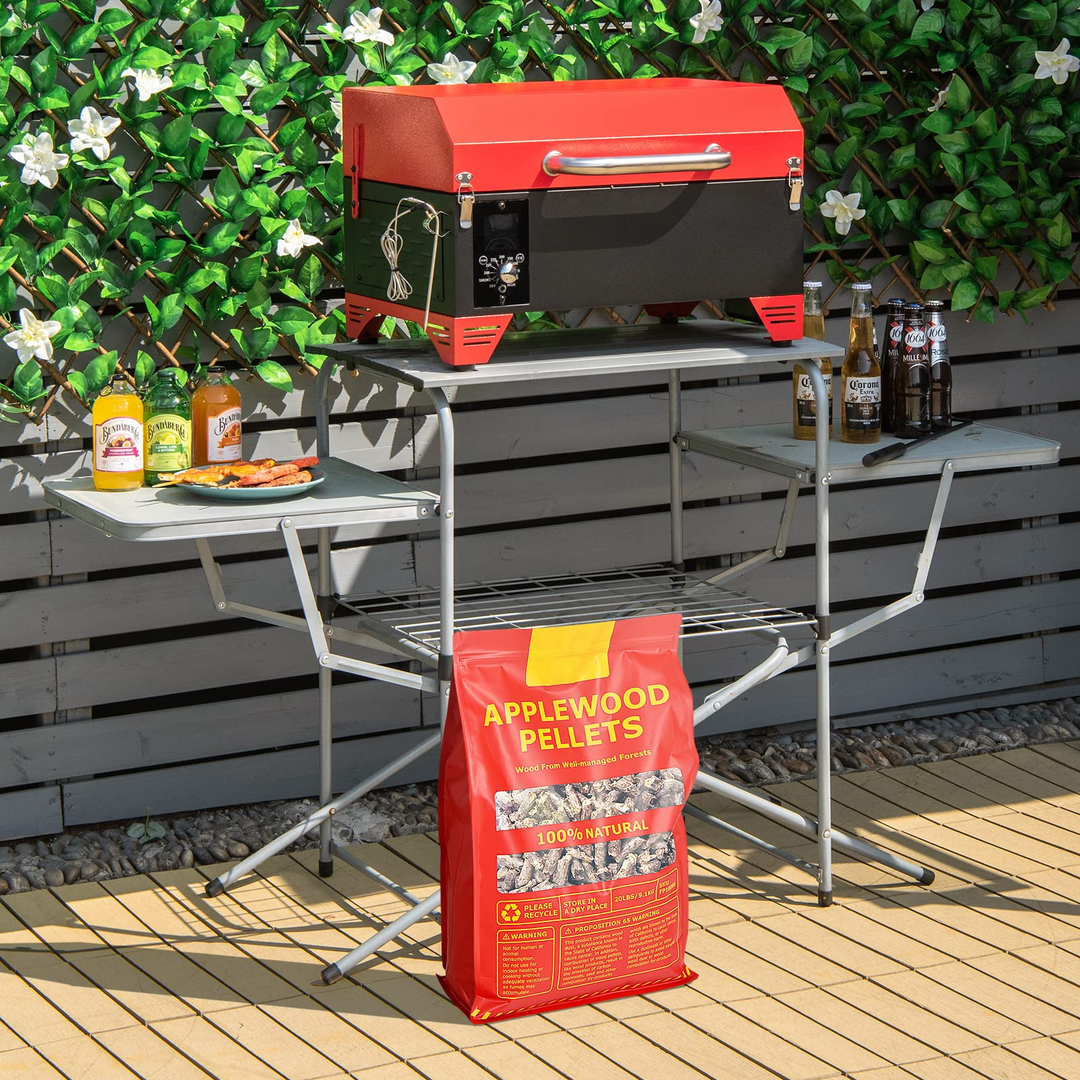 All Natural Hardwood Pellets with Fruity Flavour for Grilling Smoking Bake Roast BBQ