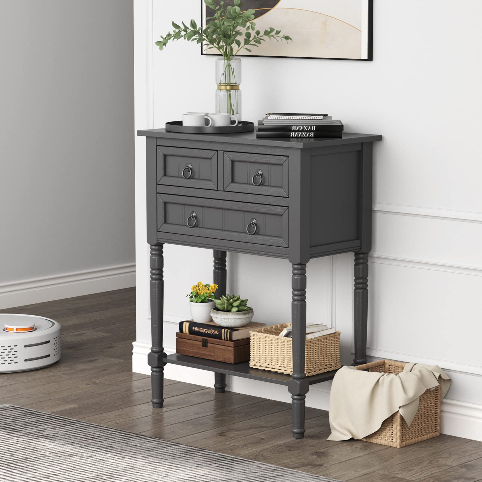 Giantex Console Table with Drawers