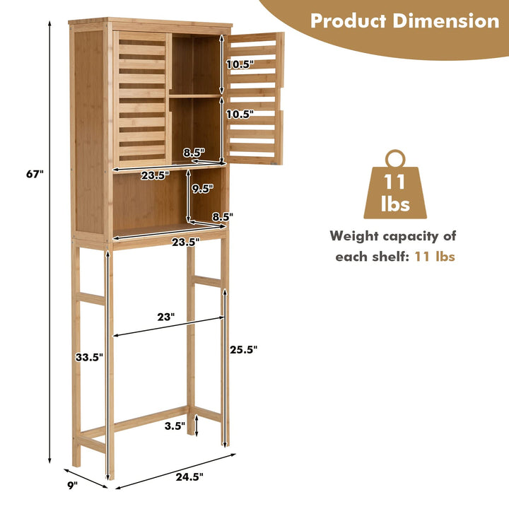 Giantex Over-The-Toilet Storage Cabinet