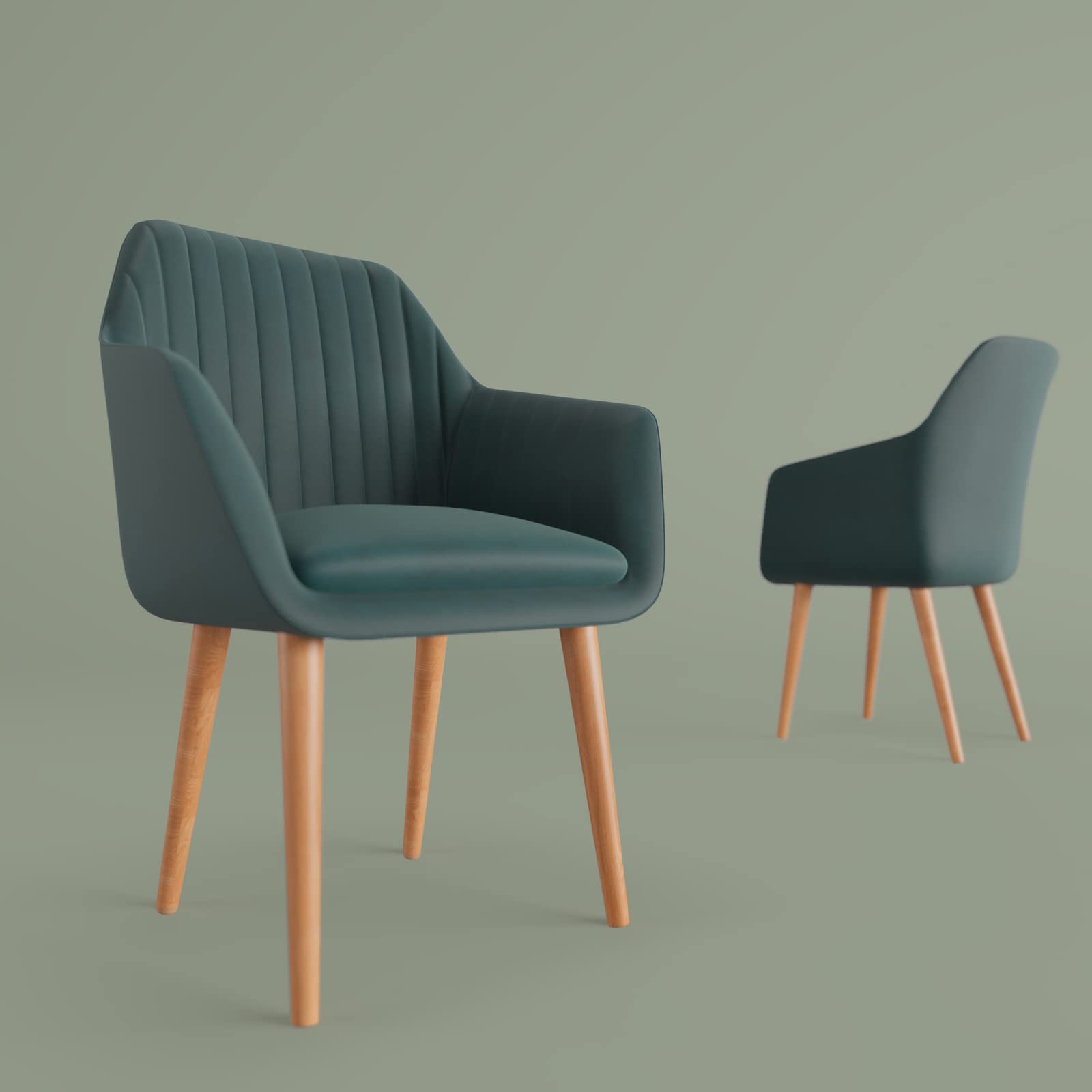 Giantex Upholstered Dining Chairs