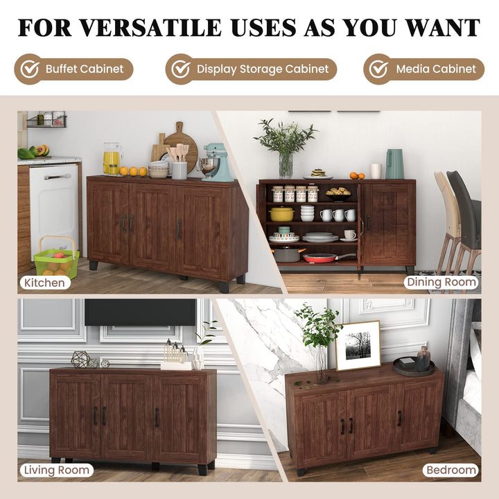 Buffet Cabinet Kitchen Storage Cupboard - Giantex