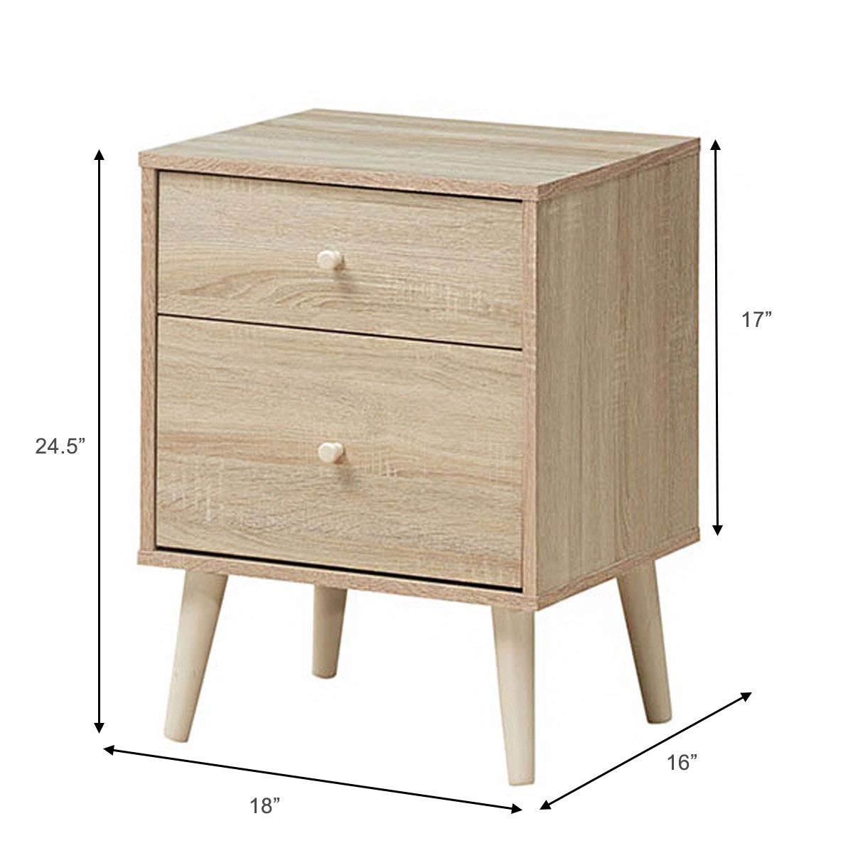 Giantex Hallway Storage Cabinet Organizer Beside End Table