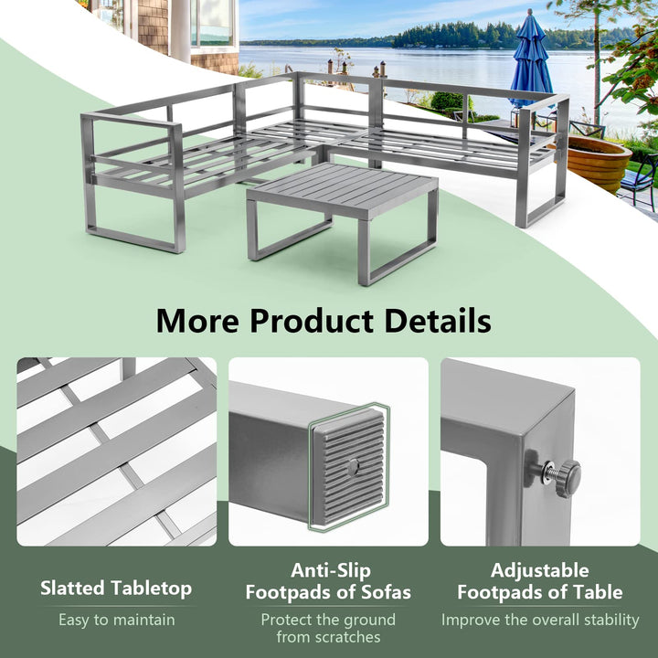 Giantex 4 Piece Patio Furniture Set