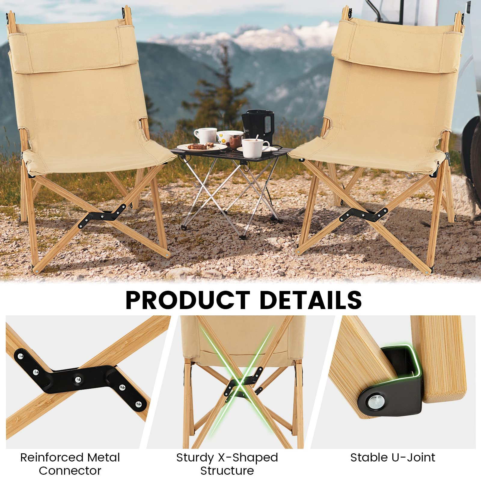 Giantex Folding Camping Chairs