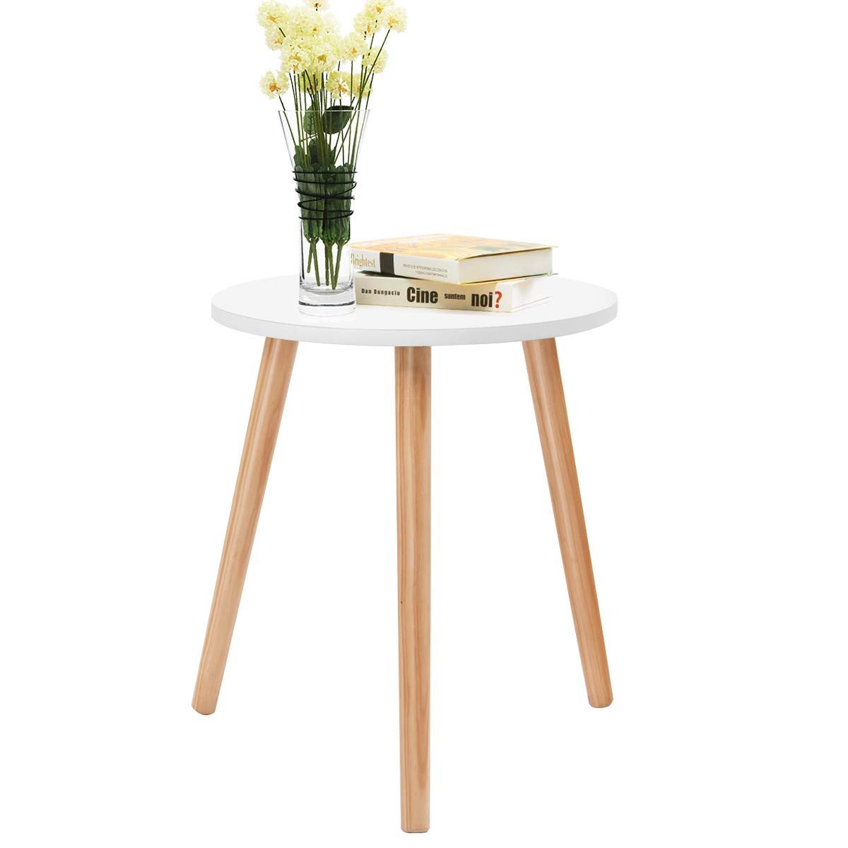 Giantex Round Coffee End Table