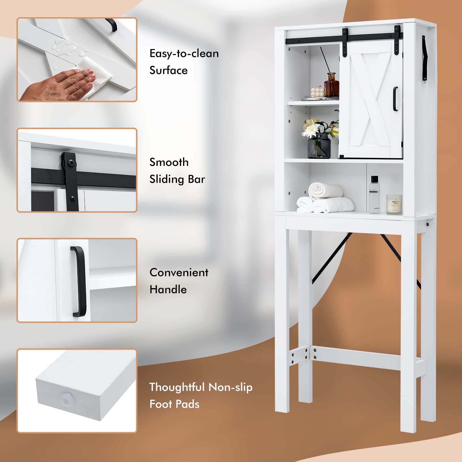 Giantex Over-The-Toilet Space Saver Cabinet