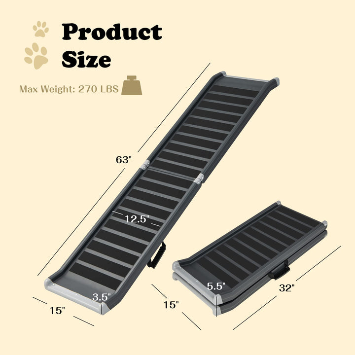 Giantex Folding Dog Ramp for Car