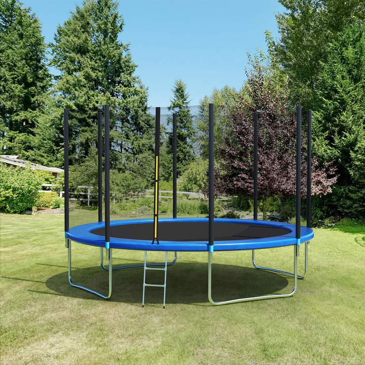 ASTM Approved 8 10 12 14 15 16Ft Trampoline for Adults Kids