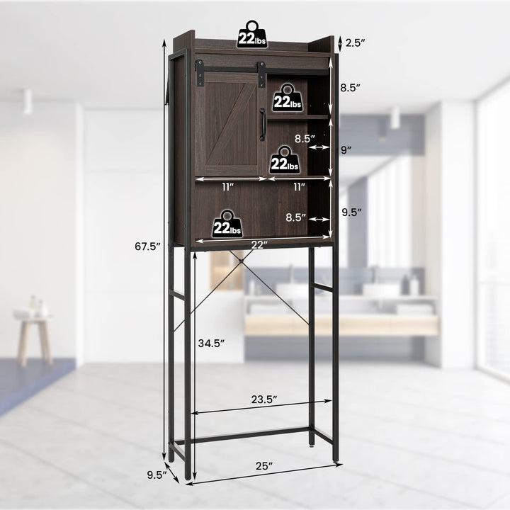 Giantex Over The Toilet Storage Cabinet
