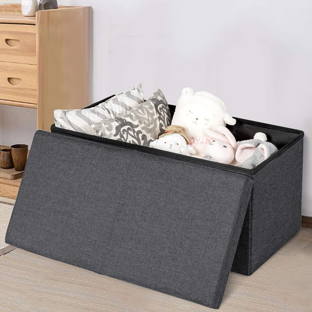 Giantex Folding Storage Ottoman 30 Inches W/ Lift Top