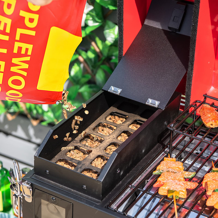 All Natural Hardwood Pellets with Fruity Flavour for Grilling Smoking Bake Roast BBQ