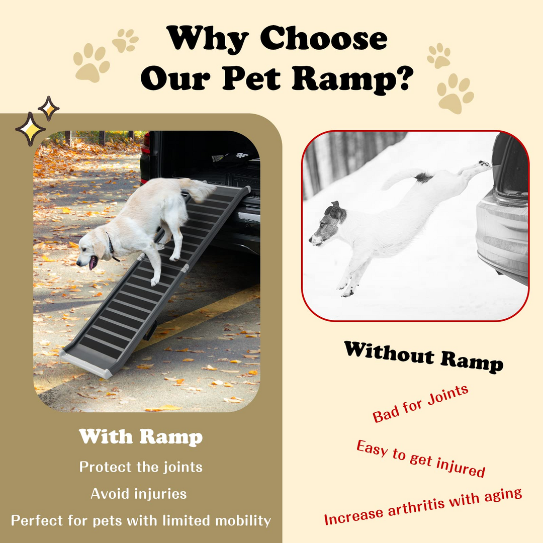 Giantex Folding Dog Ramp for Car