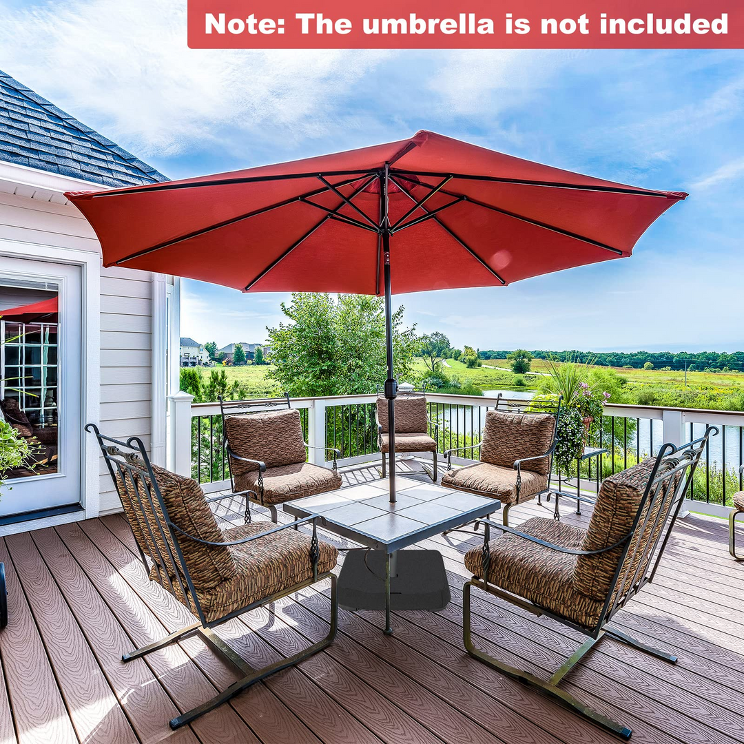 200lb patio umbrella base with wheels Buy 200lbs Filled Umbrella Base with 2 Sandbags