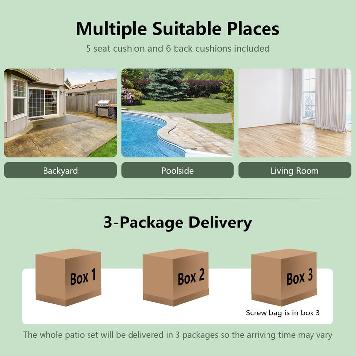 Giantex 4 Piece Patio Furniture Set