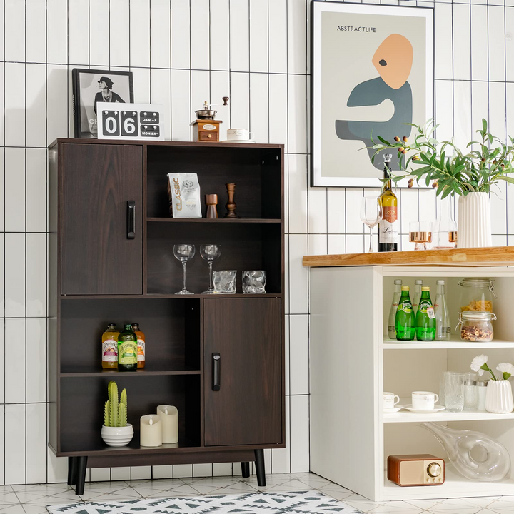 Storage Cabinet with Legs - Giantex