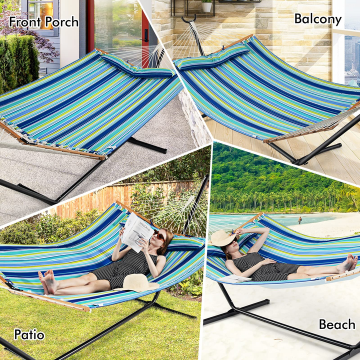 Hammock Swing Camping Hammock for Stand with Spreader Bar