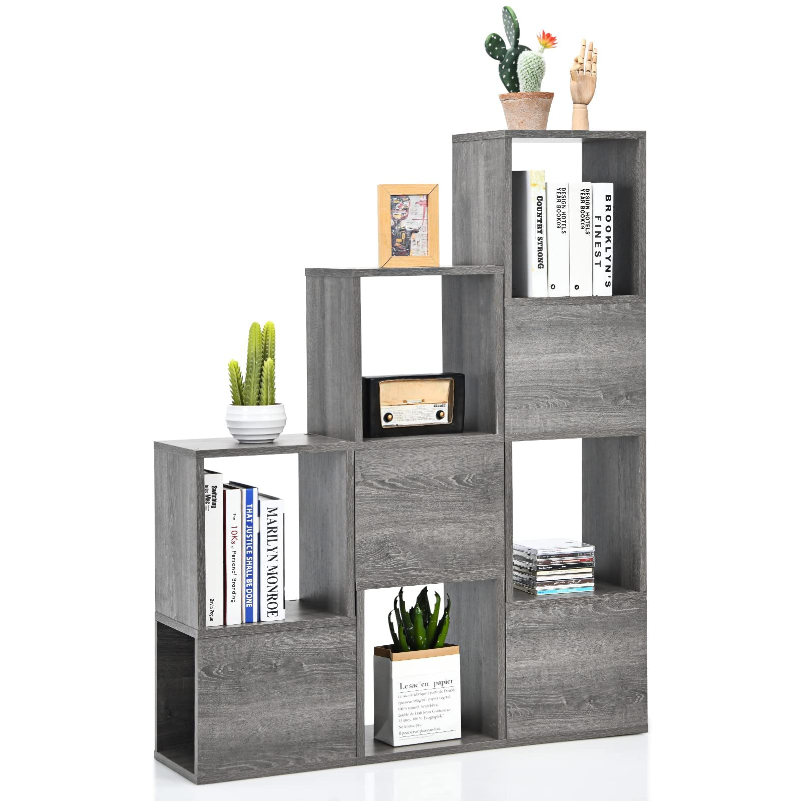 Giantex 9 Cube Storage Organizer, DIY Free Combination Bookcase