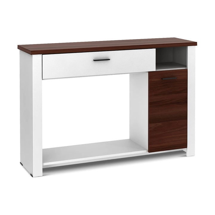 Giantex Console Table 48 Inch Sofa Side Table with Drawer and Cabinet, Entryway Table