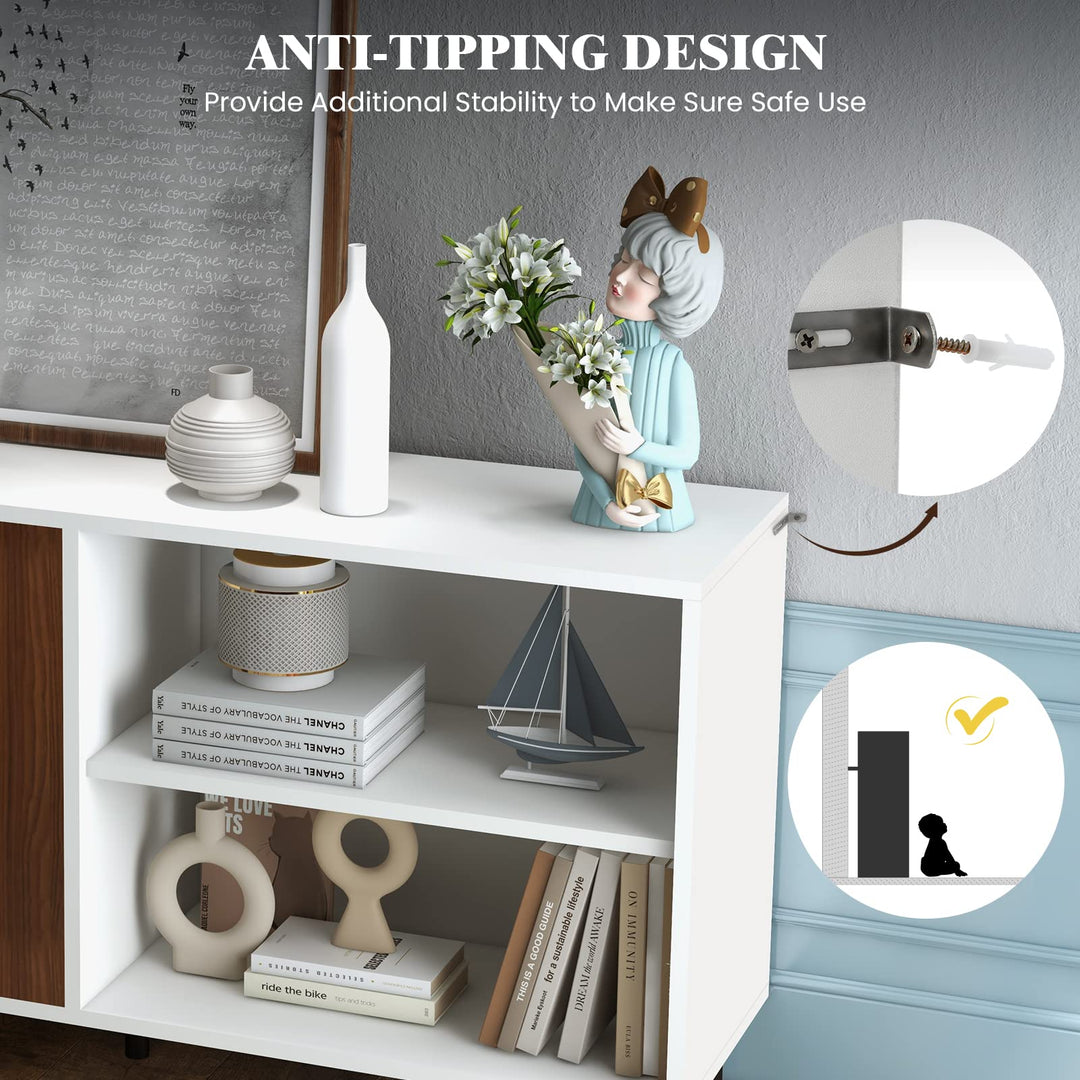 Giantex Buffet Sideboard, Modern Storage Cabinet