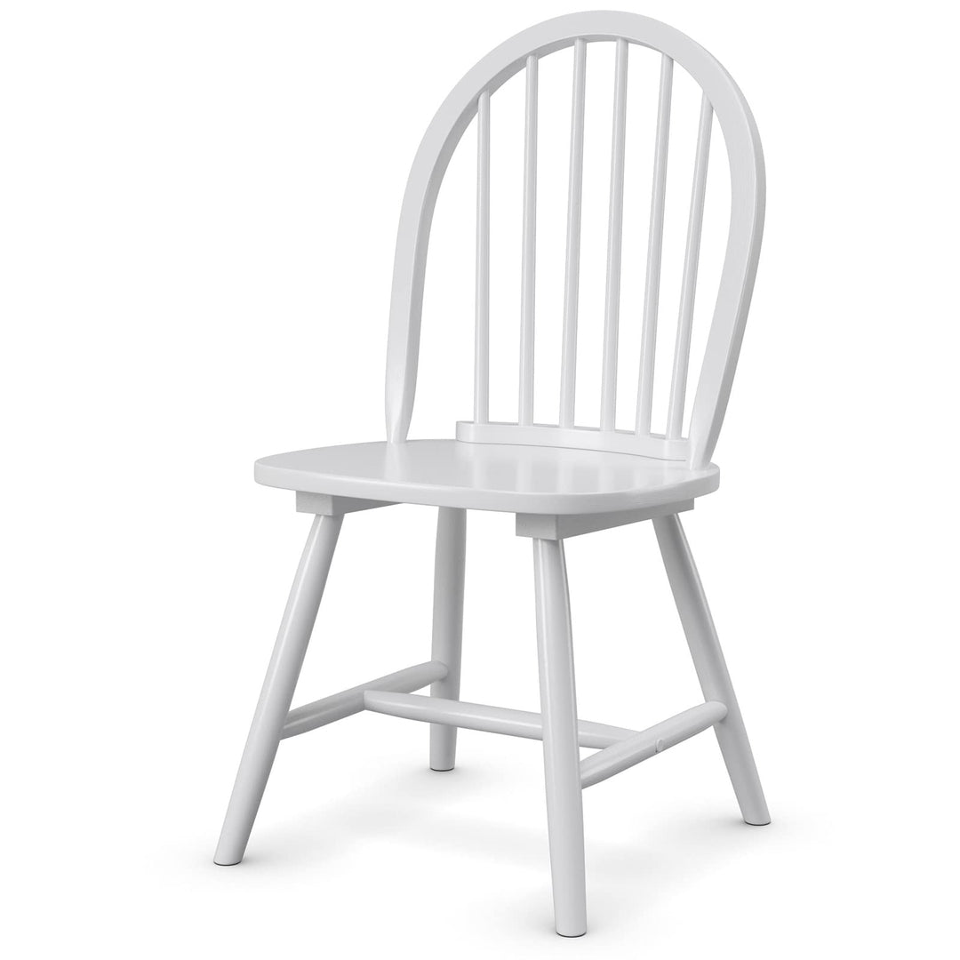Giantex Wood Dining Chairs, French Country Armless Spindle Back Dining Chairs