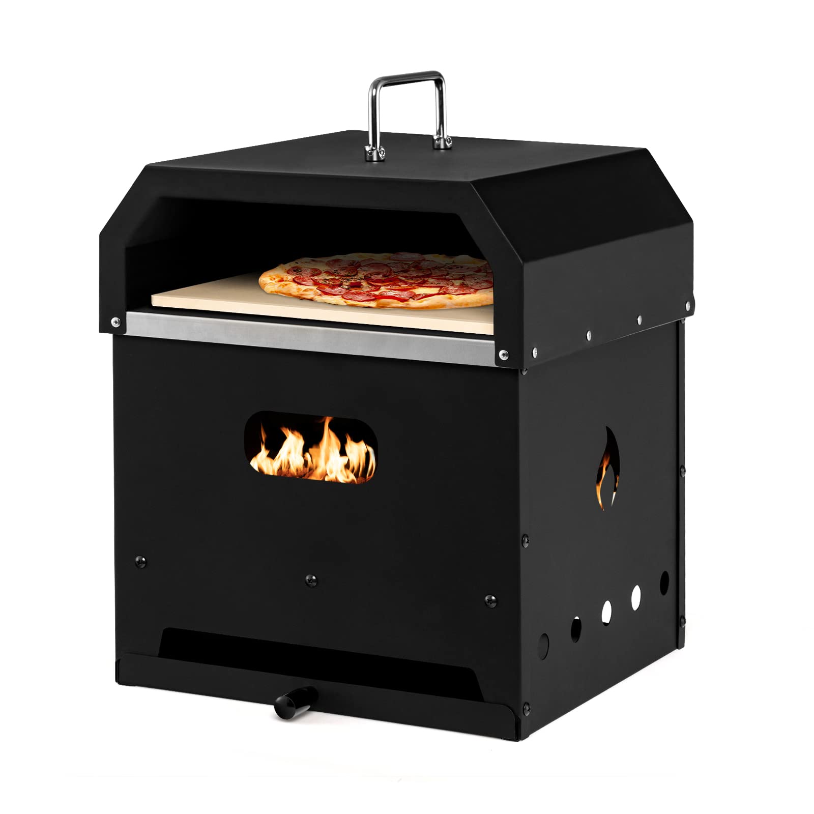 4-in-1 Outdoor Pizza Oven - Giantex