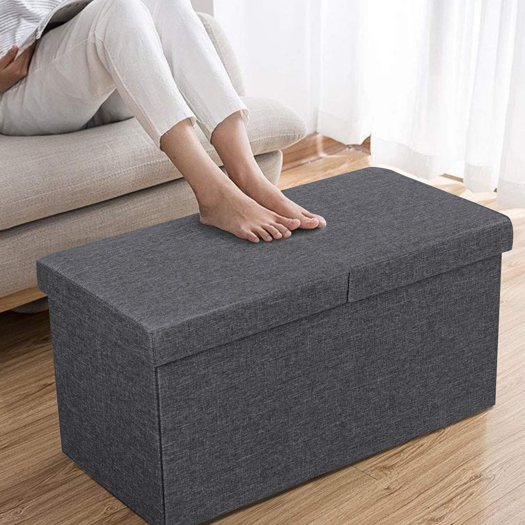 Giantex Folding Storage Ottoman 30 Inches W/ Lift Top