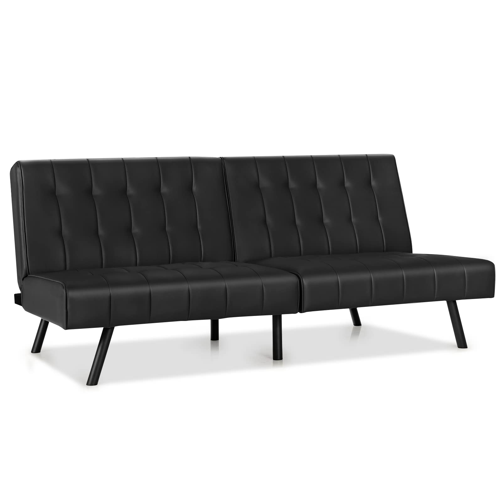 Giantex Convertible Sofa Bed, Futon Sleeper Couch