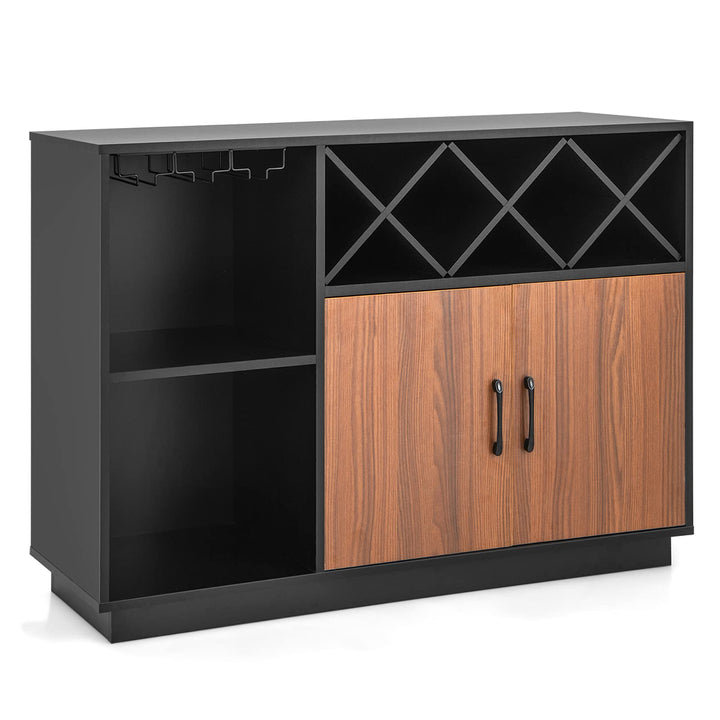 Giantex Buffet Sideboard, Wine Bar Base Cabinet 45”X15”x32”