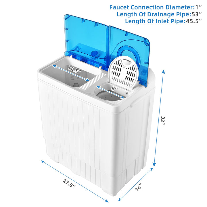 Portable Washing Machine w/Timer Control - Giantex